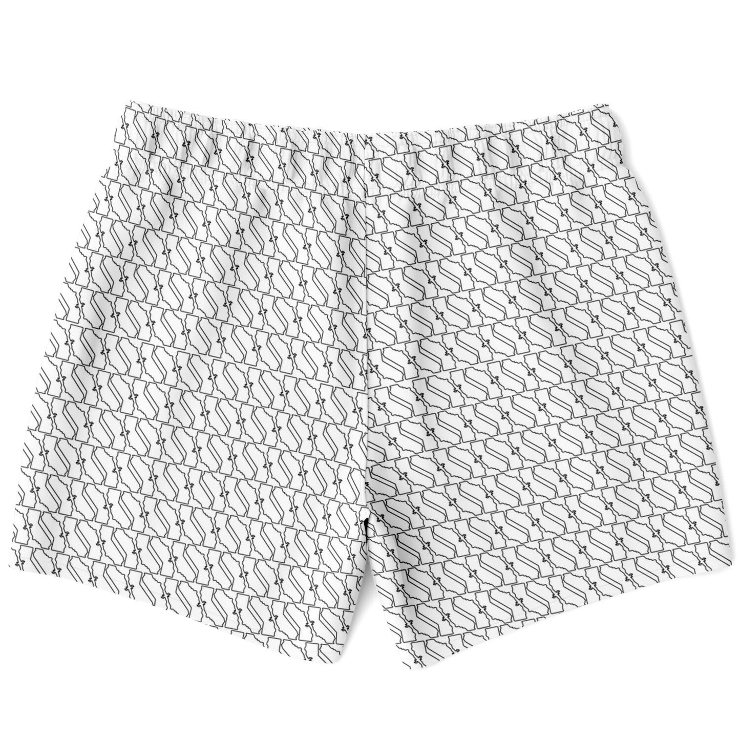 Connect California Mens Swim Trunks | Monochrome | 1 of 50