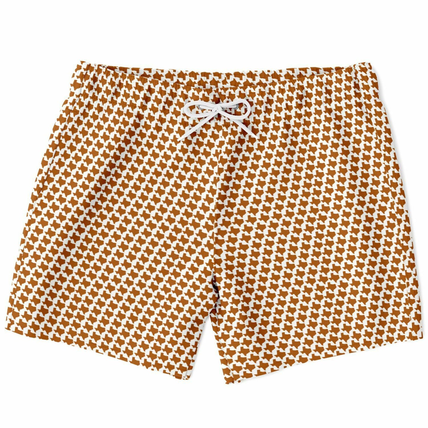 Texas Mens Swim Trunks | Longhorn Orange | 1 of 50