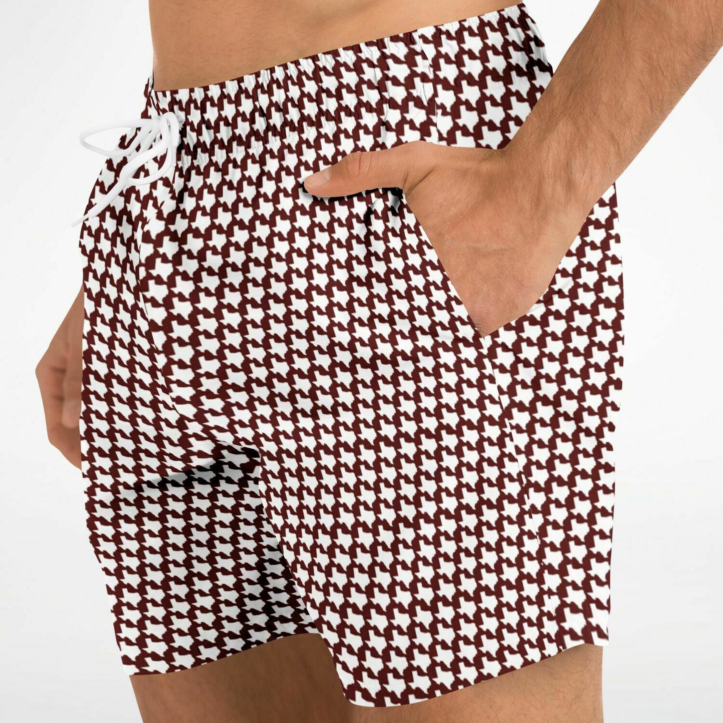 Texas Mens Swim Trunks | Gig'em Maroon | 1 of 50