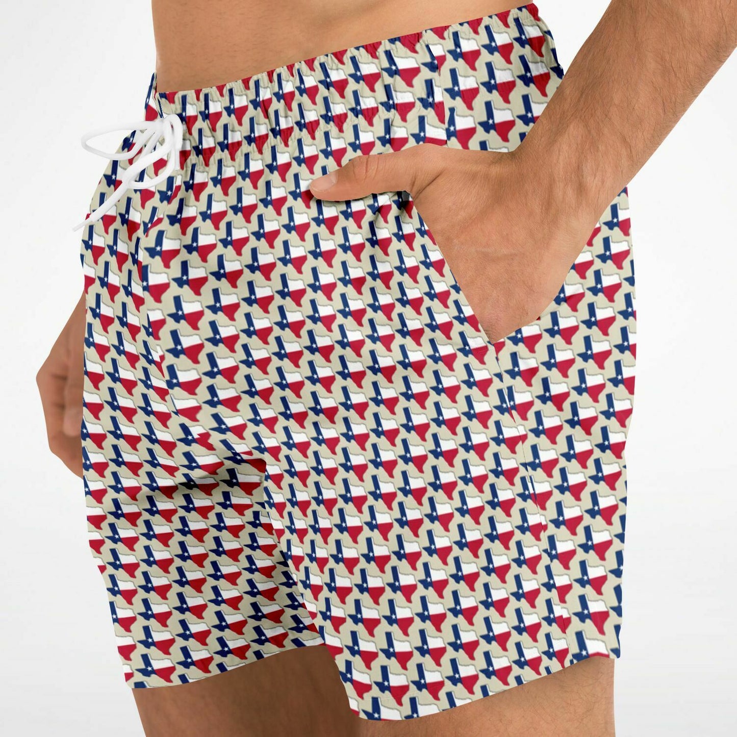 Texas Mens Swim Trunks | Bronze Flag | 1 of 50