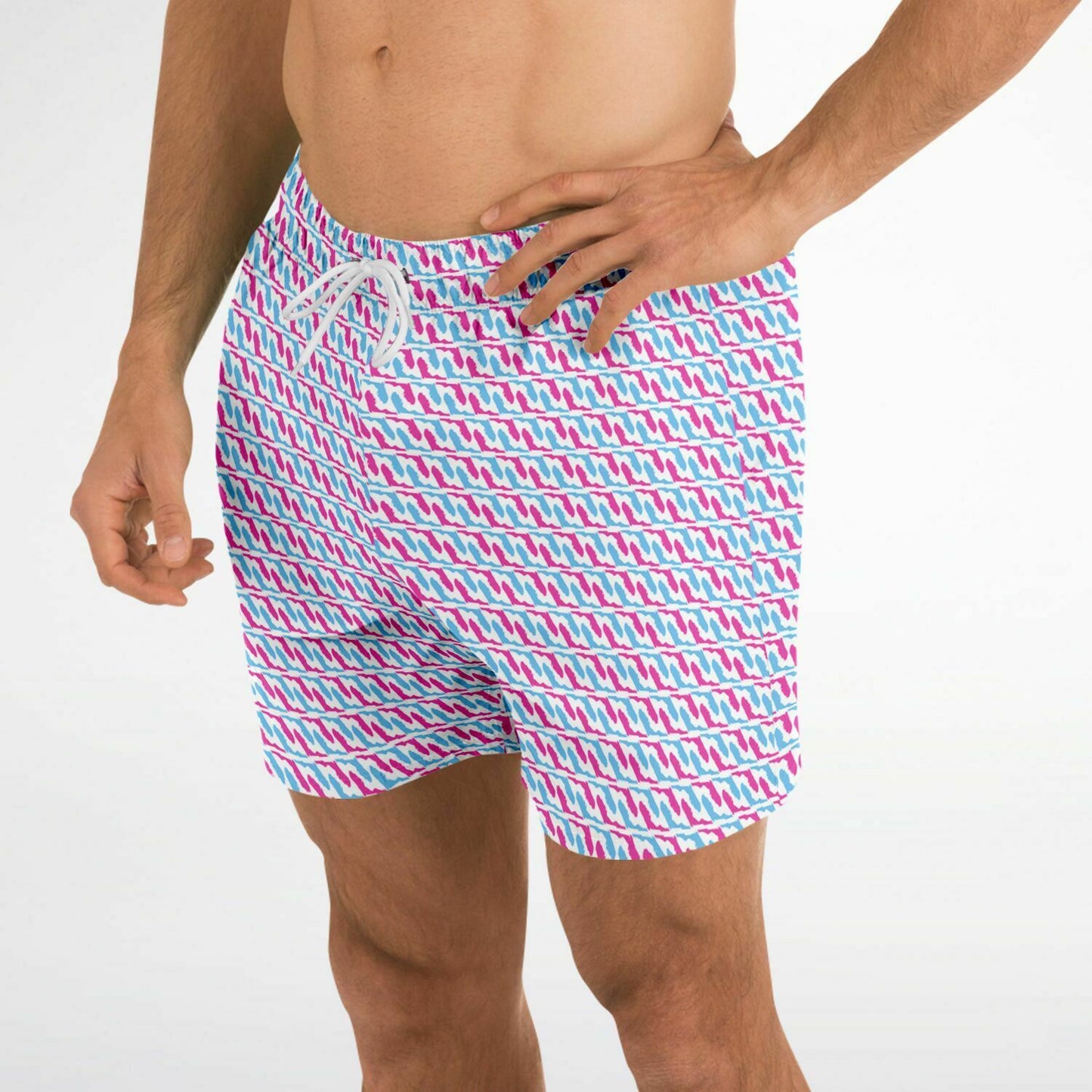 Florida Mens Swim Trunks | Miami Nights | 1 of 50