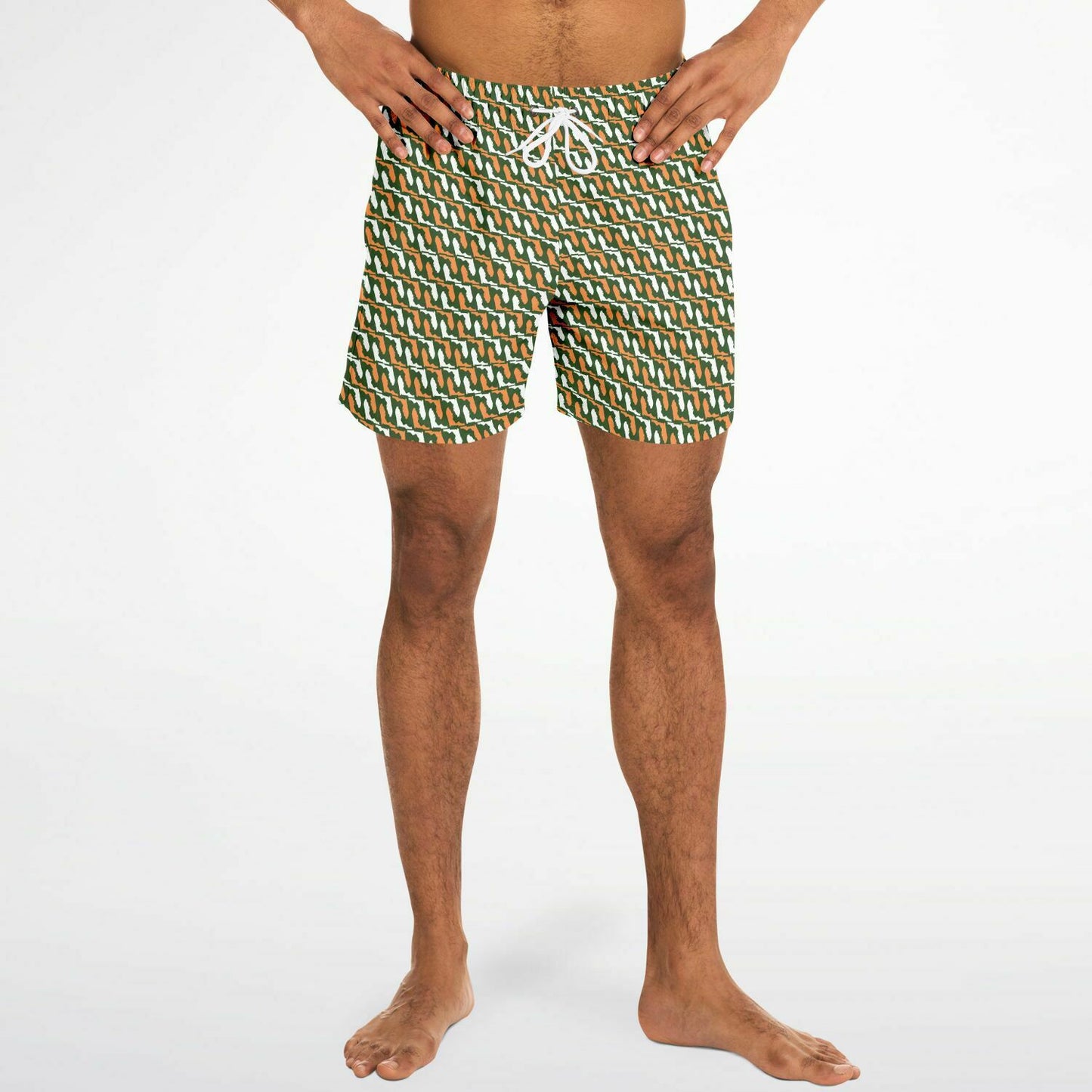 Florida Mens Swim Trunks | Canes Colorway | 1 of 50
