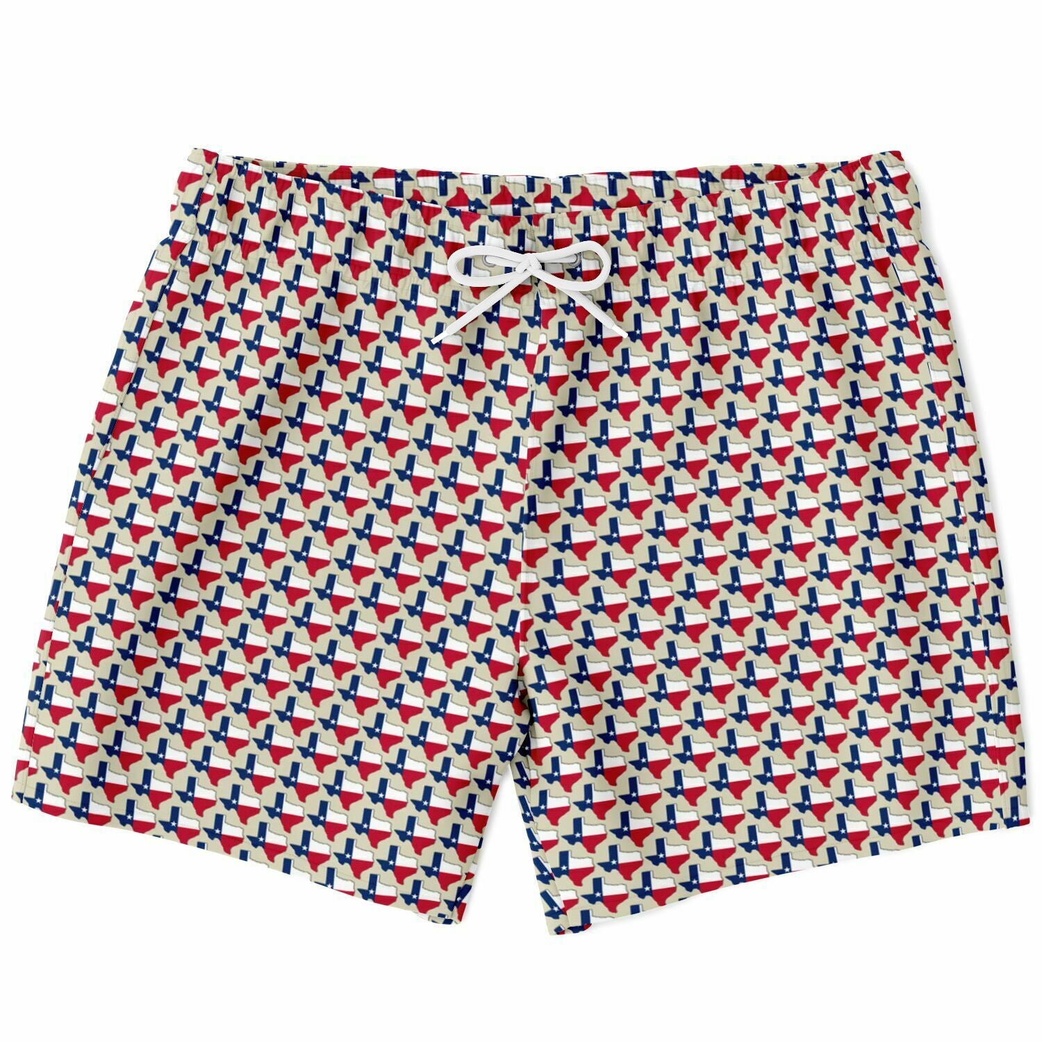 Original Texas Mens Swim Trunks • Texas Flag Outline Board Shorts ...