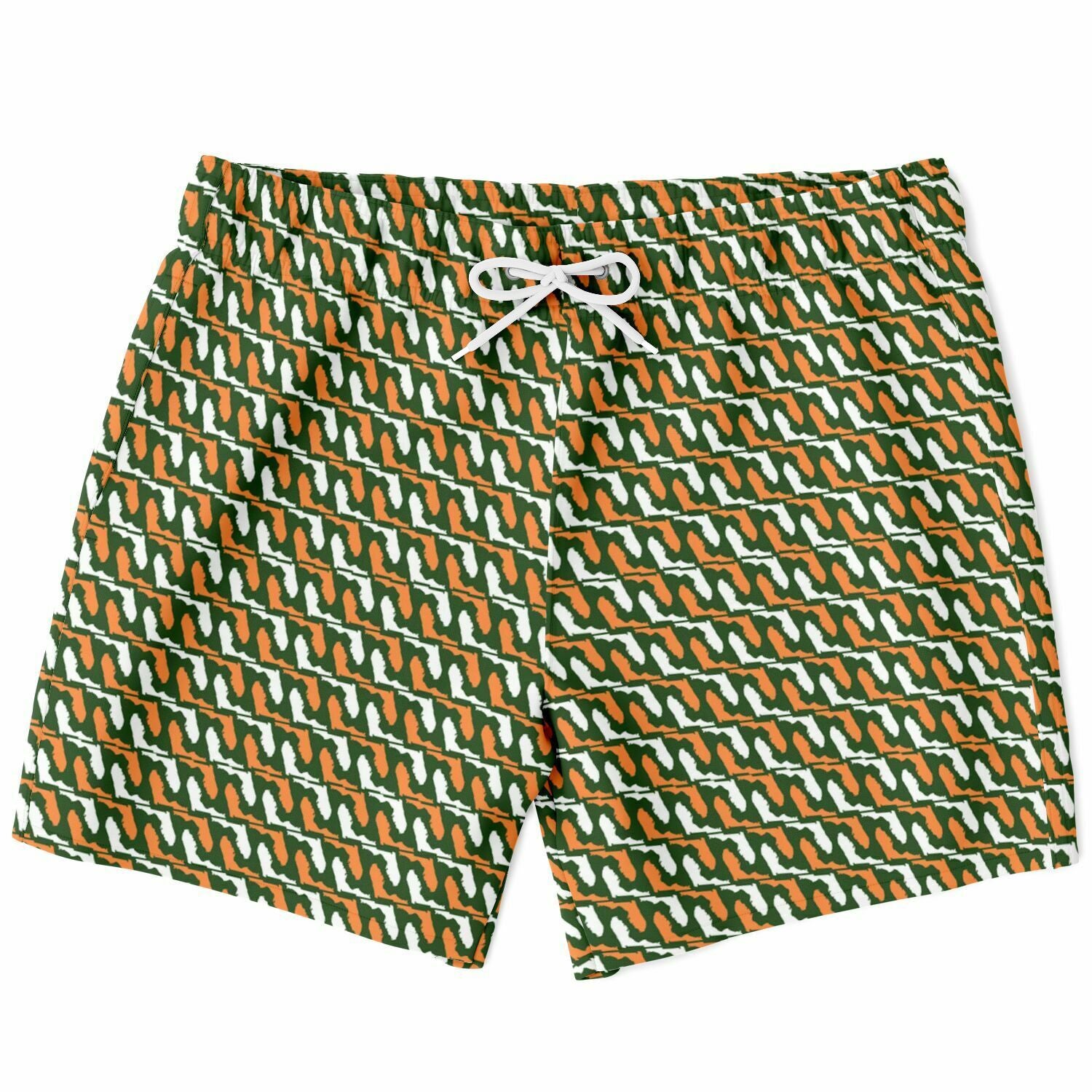 Florida Mens Swim Trunks | Miami Canes | Miami Board Shorts – Thread of ...